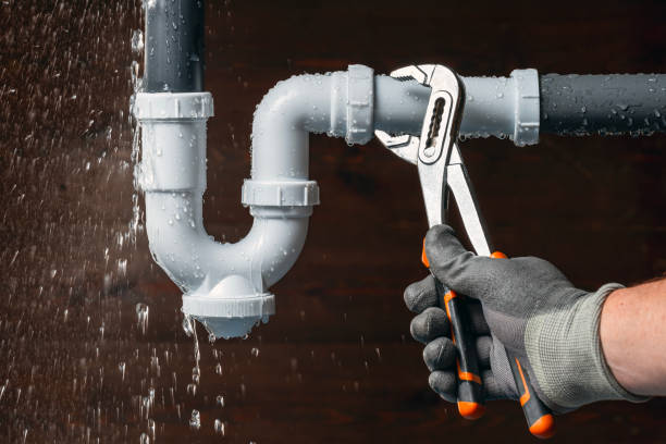 Professional Drain Cleaning technician working in Burbank, WA